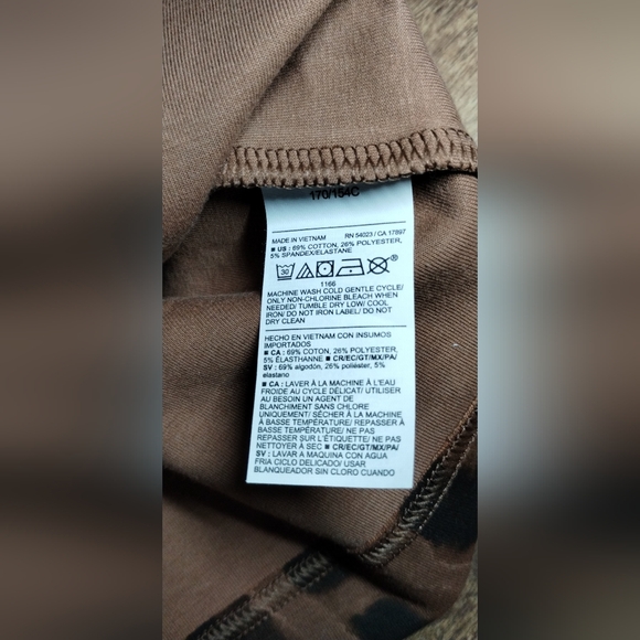 Leopard Print Brown Sweater - Picture 8 of 8